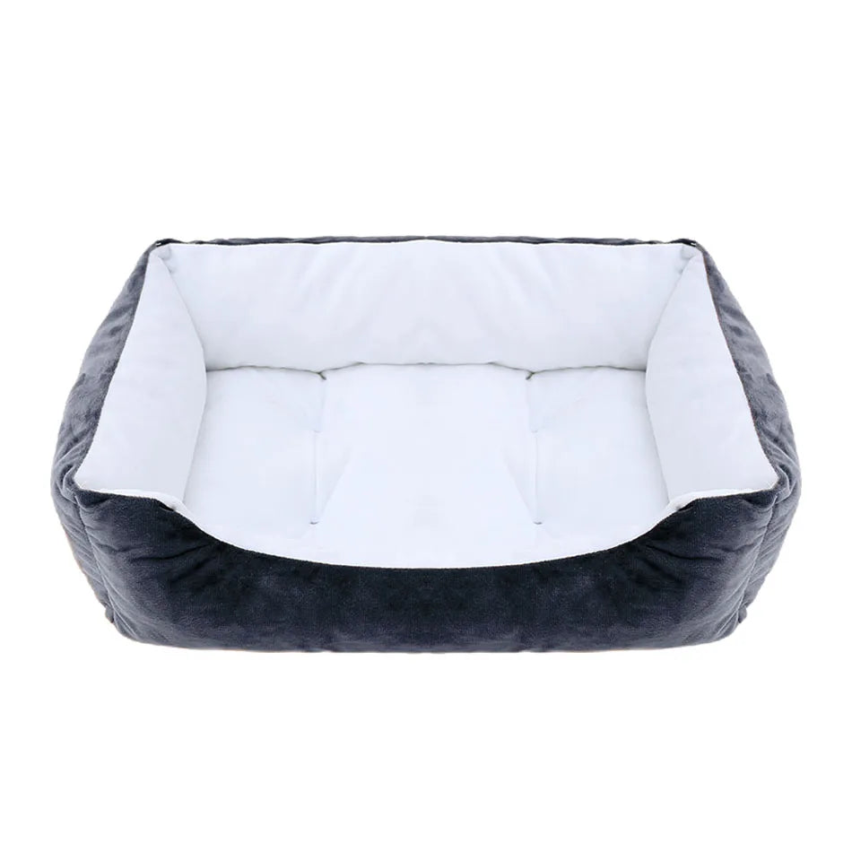Square Plush Pet Sofa Bed
