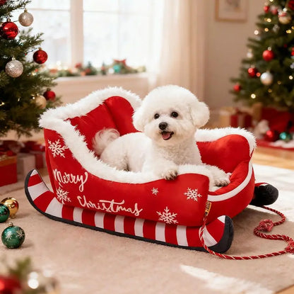 Christmas Sleigh Pet Bed