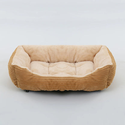 Square Plush Pet Sofa Bed